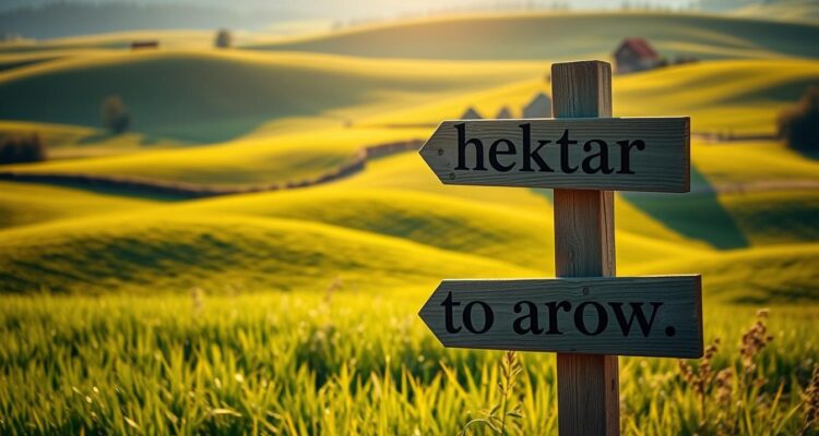 Hektar ile to arów