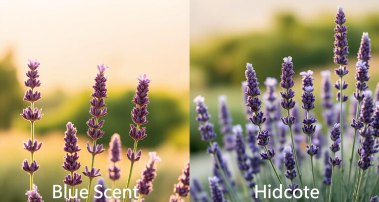 Lawenda blue scent czy hidcote