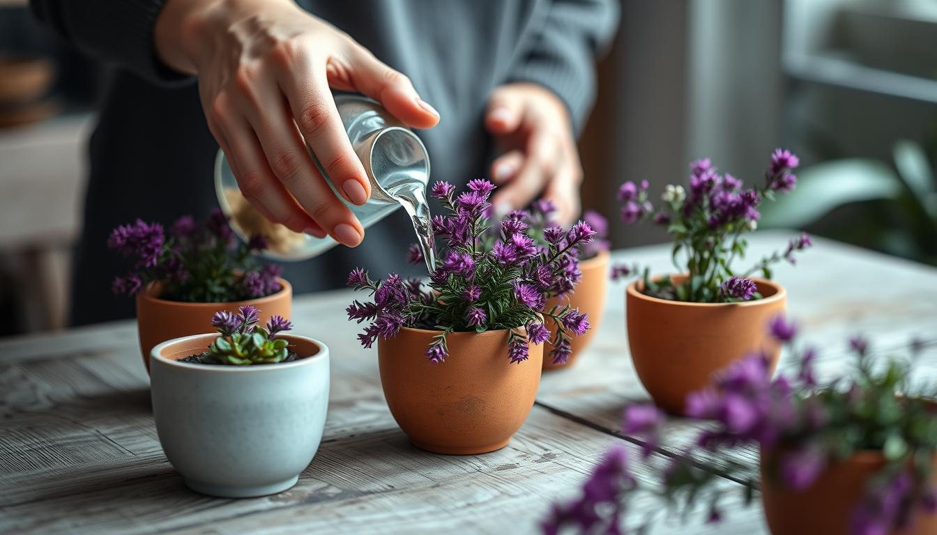 Jak często podlewać wrzosy w doniczkach