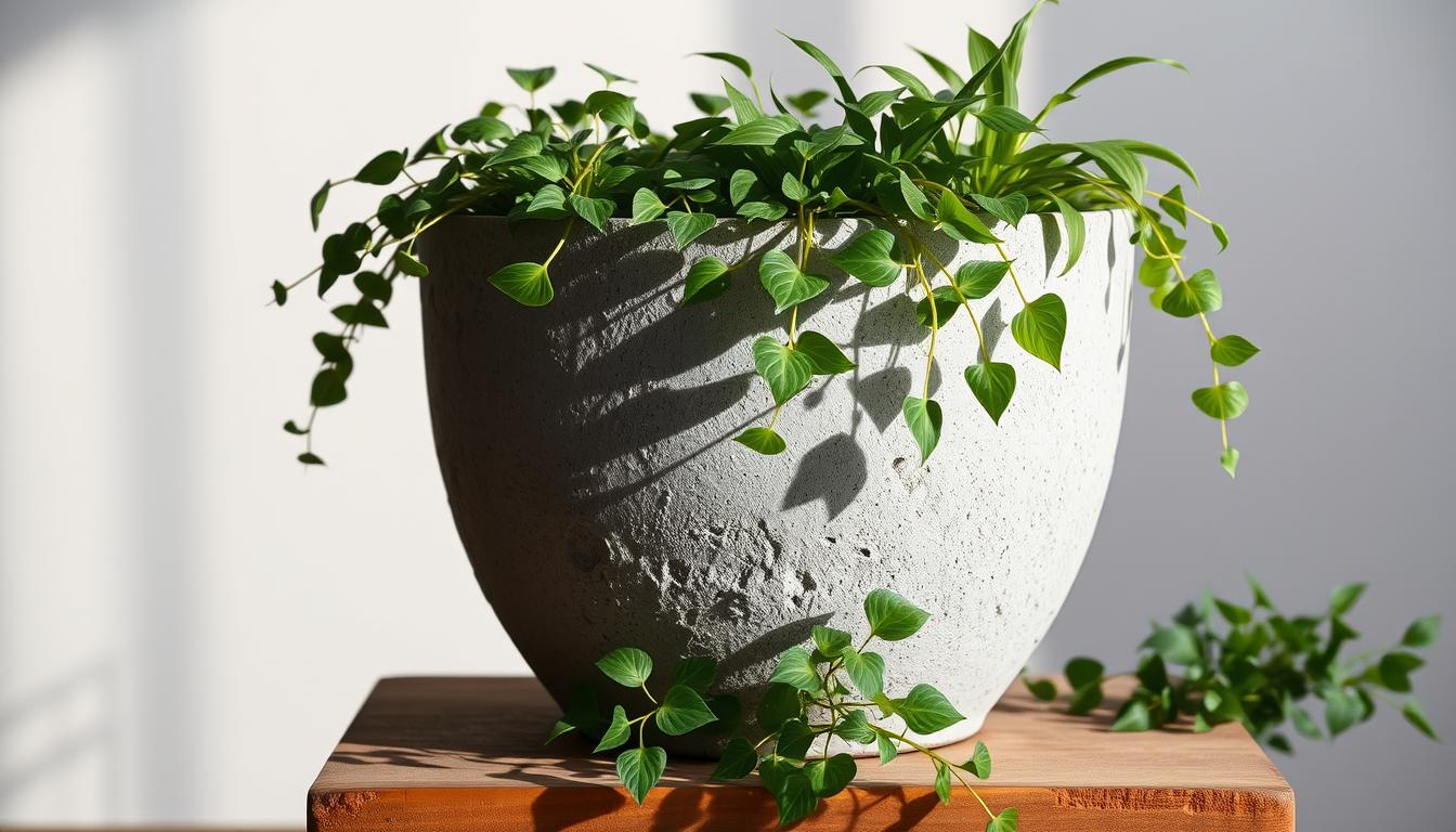 Jak zrobić betonową doniczkę