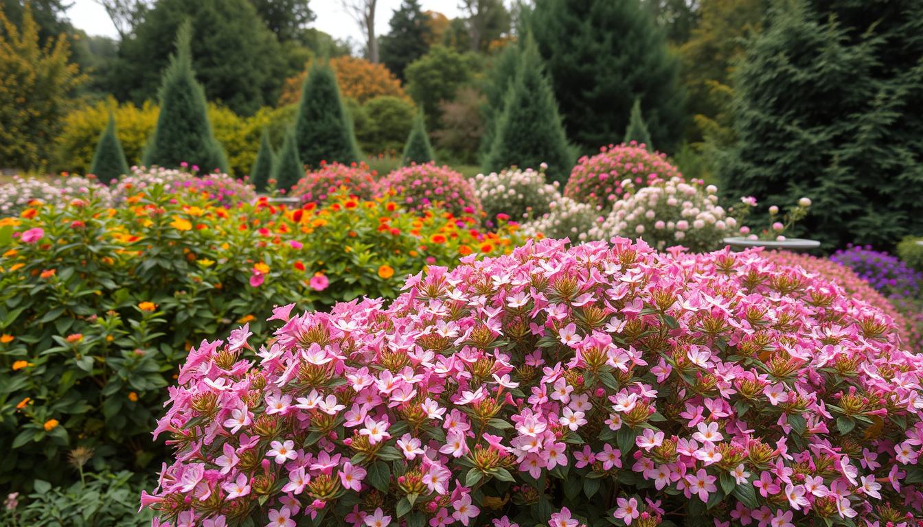 Krzewy kwitnące latem i jesienią
