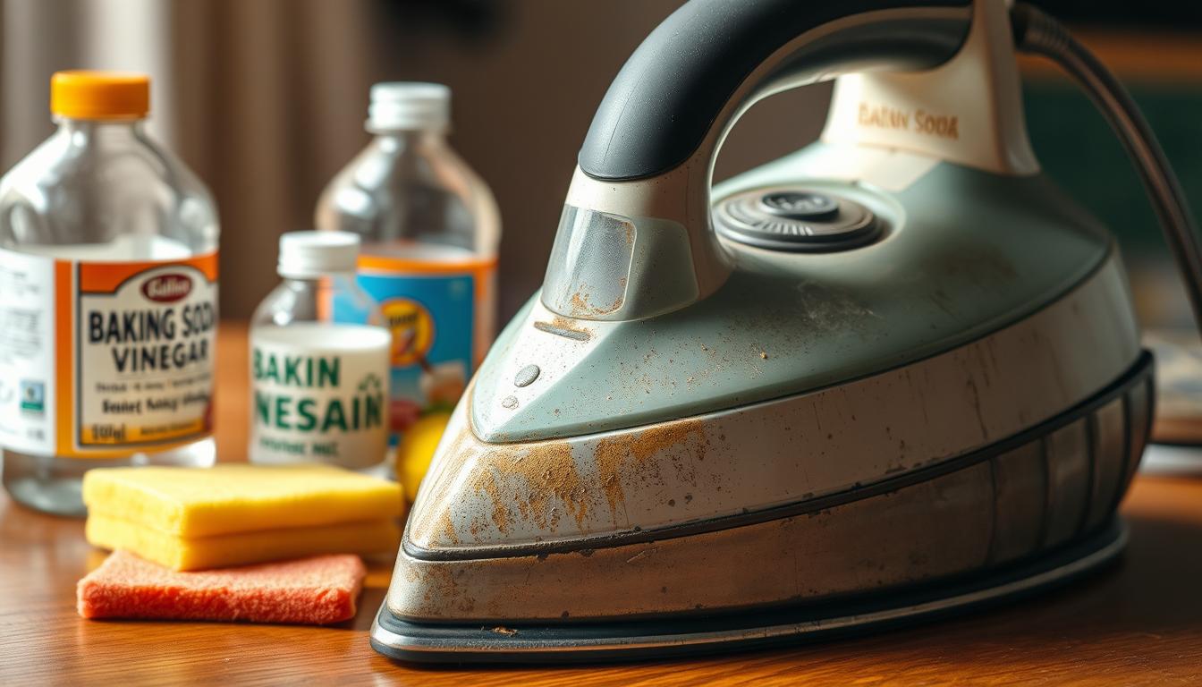 Czym wyczyścić przypalone żelazko